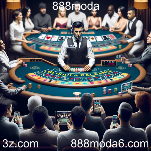 A Experiência Imersiva do Cassino ao Vivo na 888moda